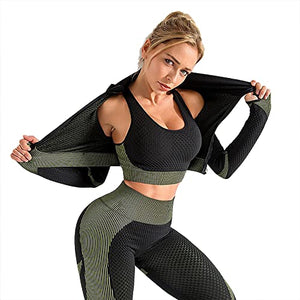 YETOWA Women's 2 Piece Workout Set