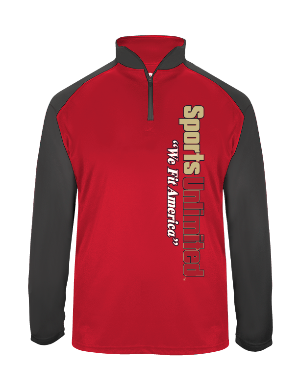 Ultimate SoftLock 1/4 Zip(Red & Gold)