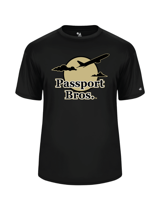 Passport Bros. Ultimate Dri-fit Crew Tee