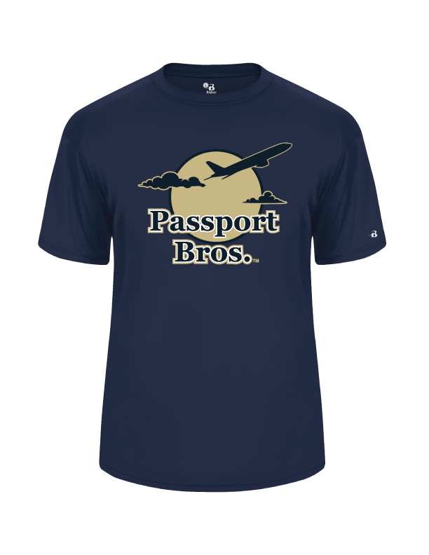 Passport Bros. Ultimate Dri-fit Crew Tee